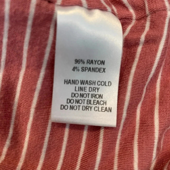 Lulu's Striped V-Neck Open Back Long-sleeved Bodysuit Size: XS Lulus - Picture 4 of 4